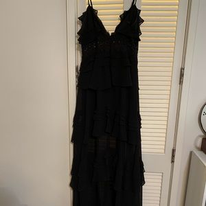 Glamorous True Decadence tiered gown